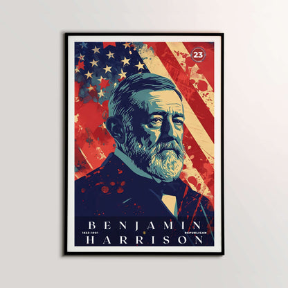 Benjamin Harrison Poster | S05