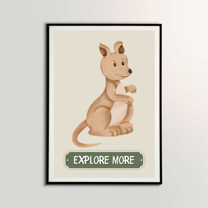 Explore More Kangaroo Poster | S01