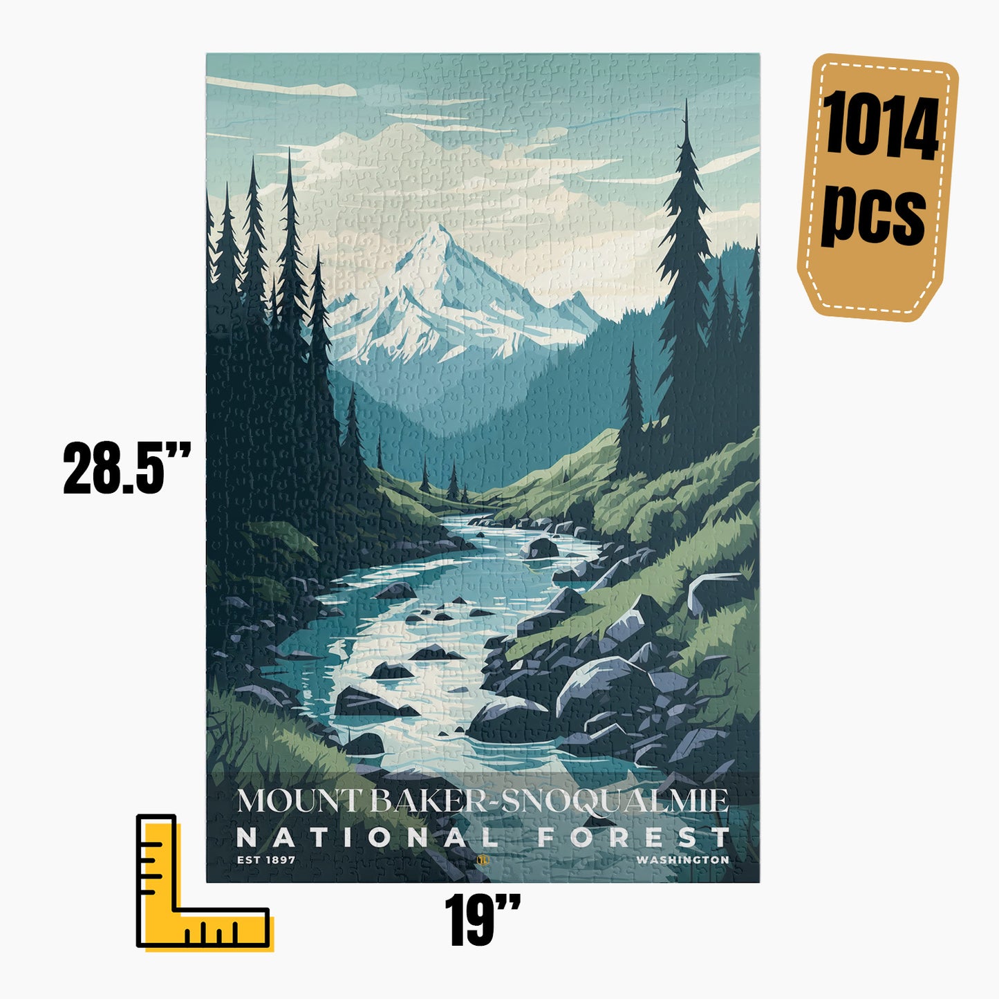 Mount Baker-Snoqualmie National Forest Puzzle | S01