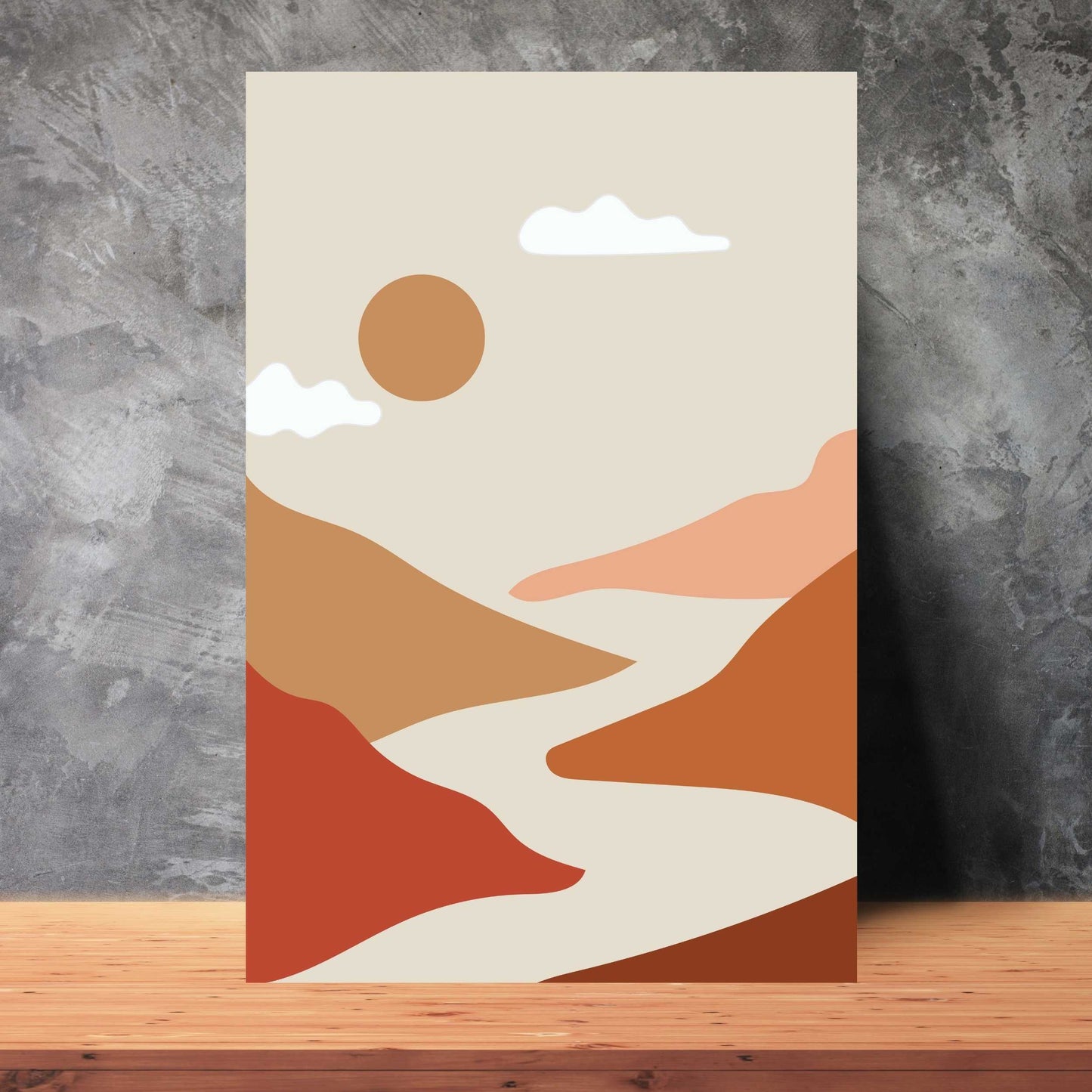 Boho Landscape Poster #05 | S01