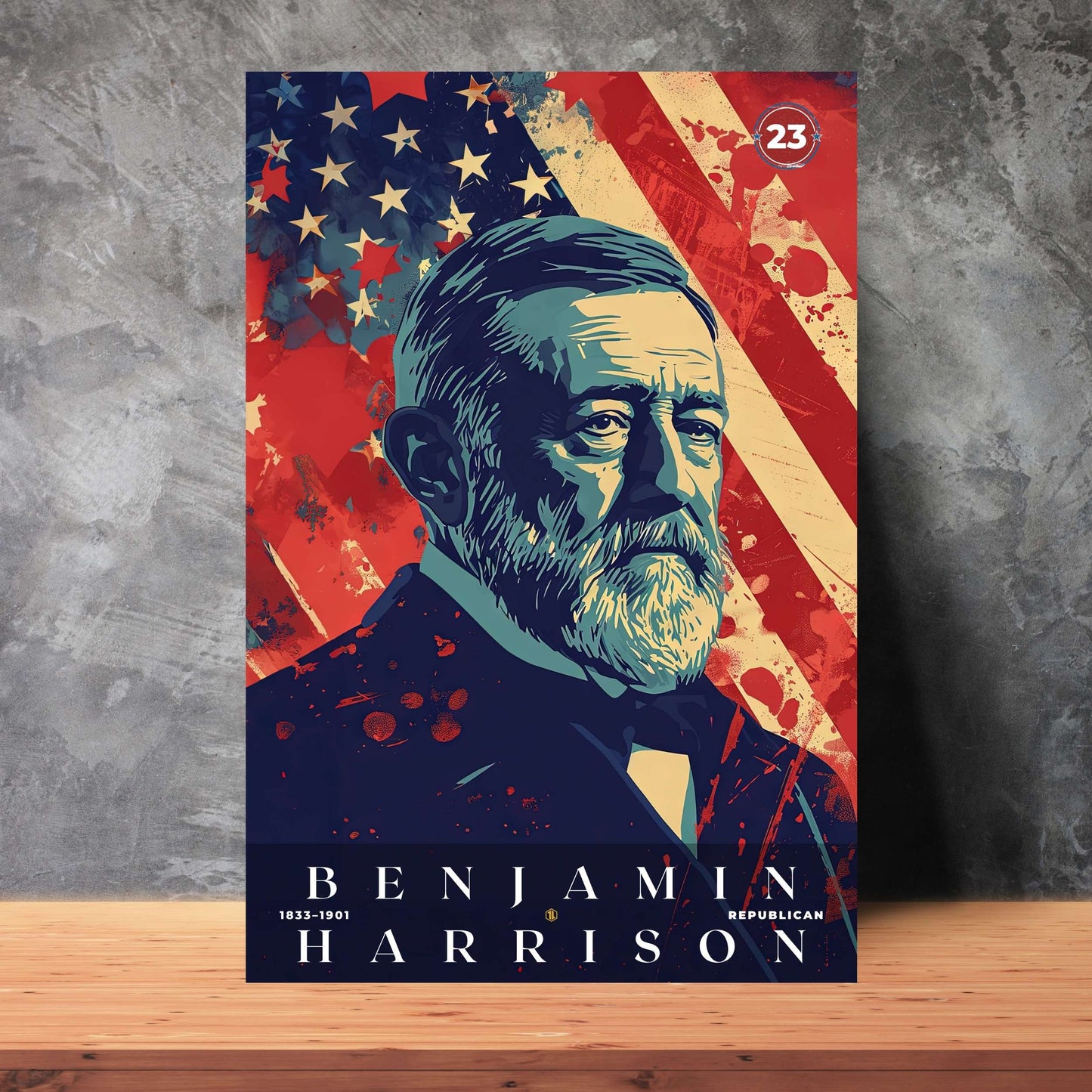 Benjamin Harrison Poster | S05