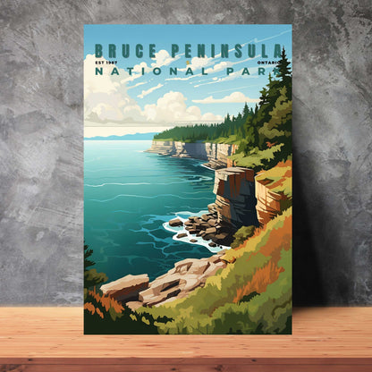 Bruce Peninsula National Park Poster | S01