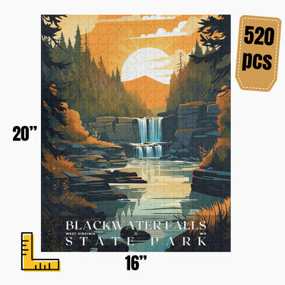 Blackwater Falls State Park Puzzle | US Travel | S01