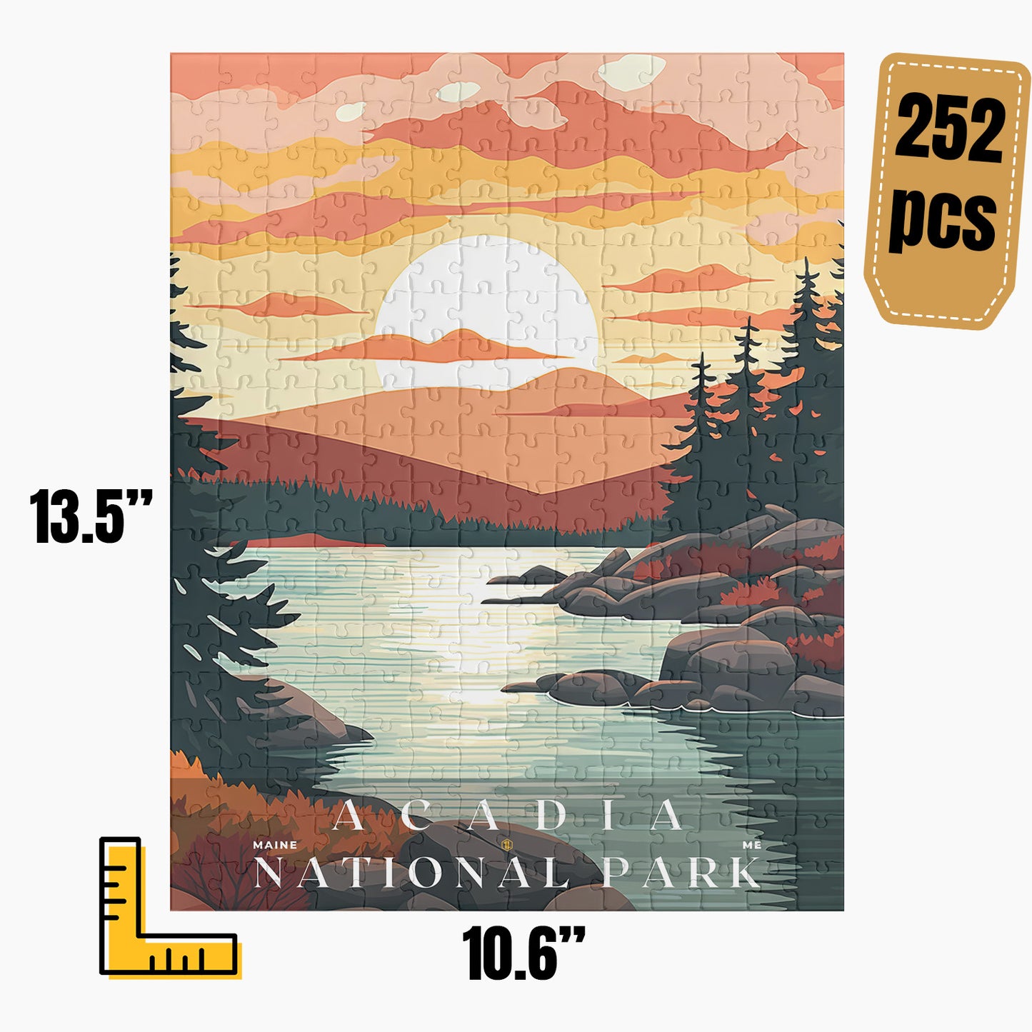 Acadia National Park Puzzle | US Travel | S01