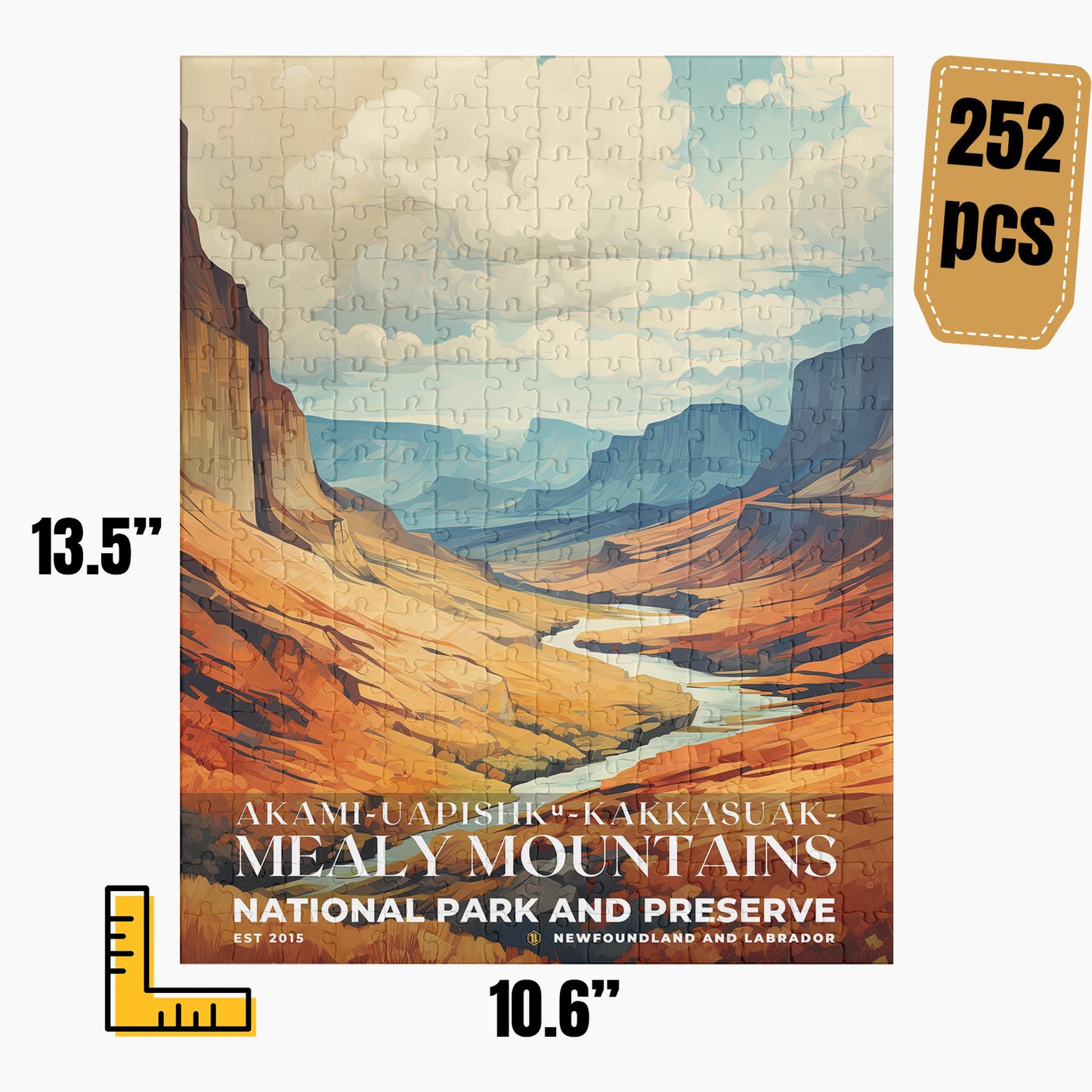 Akami-Uapishk-KakKasuak-Mealy Mountains National Park Puzzle | S06