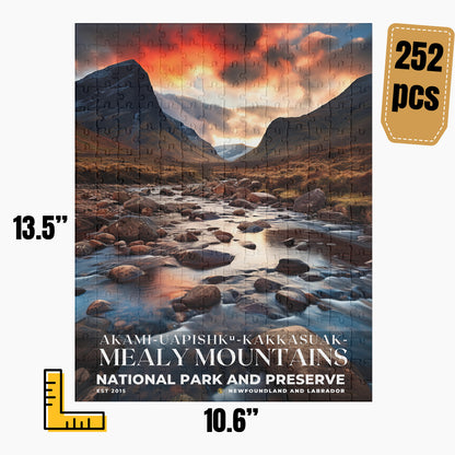 Akami-Uapishk-KakKasuak-Mealy Mountains National Park Puzzle | S10