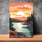 Acadia National Park Poster | US Travel | S01