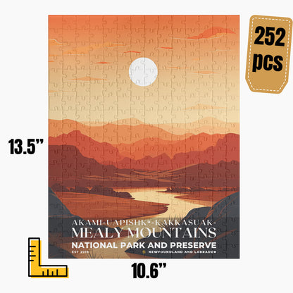 Akami-Uapishk-KakKasuak-Mealy Mountains National Park Puzzle | S03