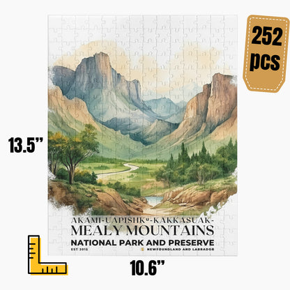 Akami-Uapishk-KakKasuak-Mealy Mountains National Park Puzzle | S04