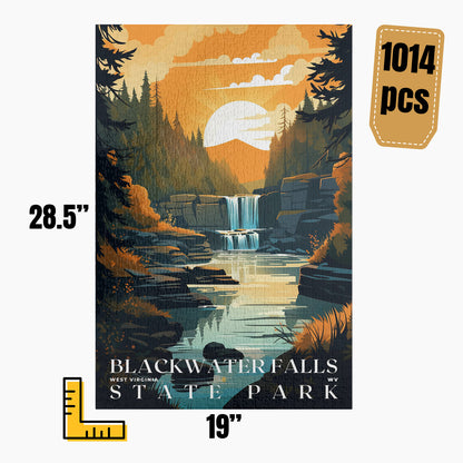 Blackwater Falls State Park Puzzle | US Travel | S01