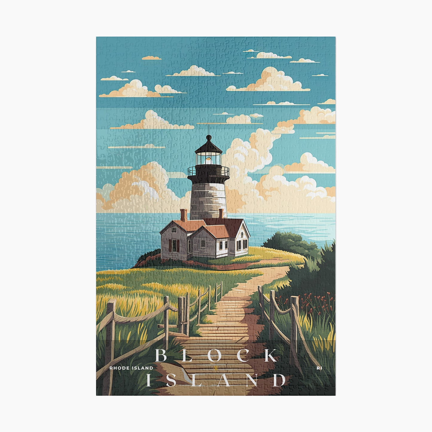 Block Island Puzzle | US Travel | S01