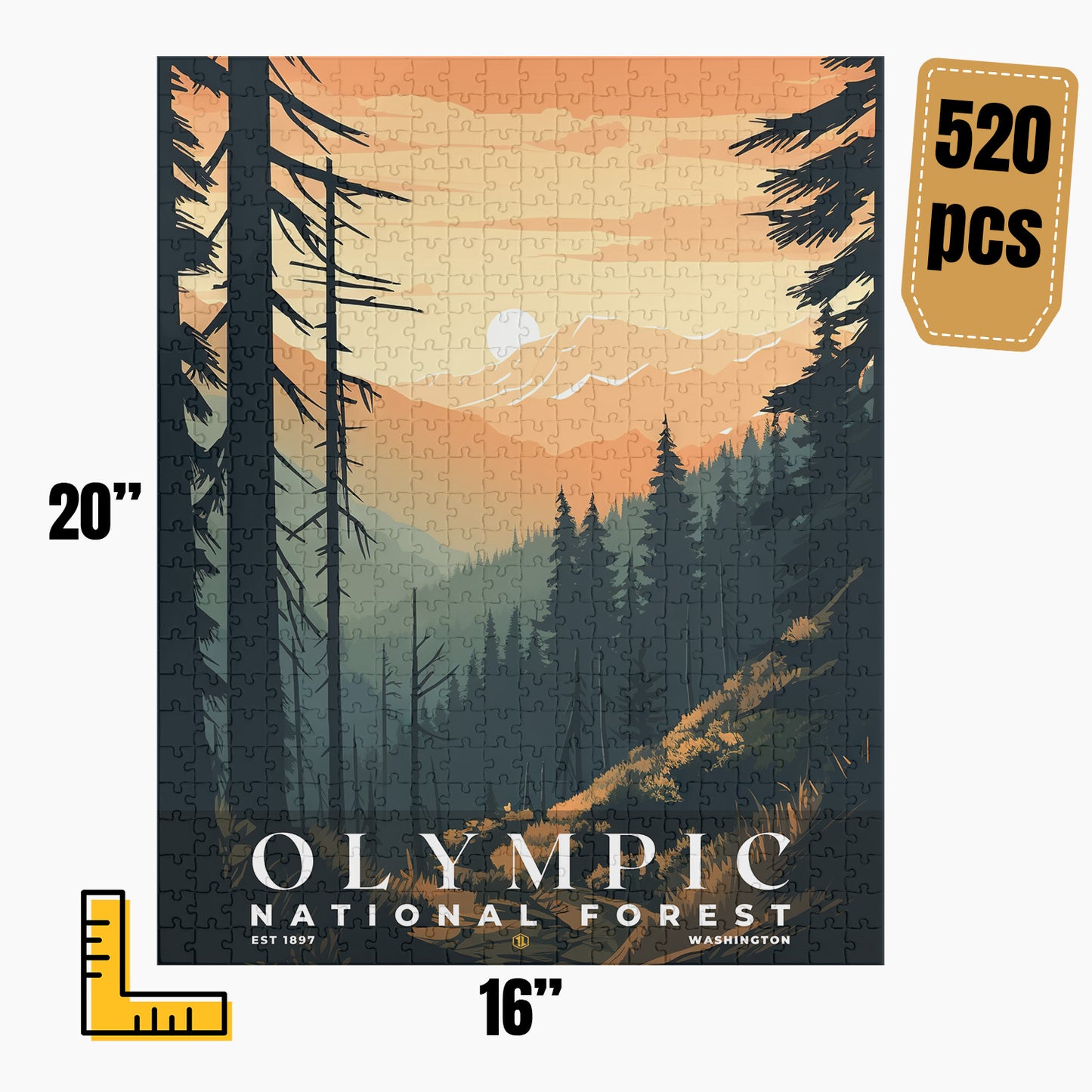 Olympic National Forest Puzzle | S01