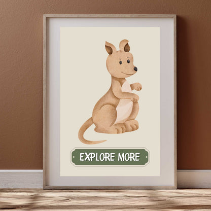 Explore More Kangaroo Poster | S01