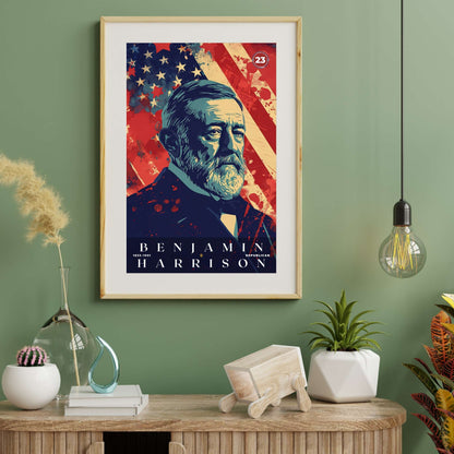 Benjamin Harrison Poster | S05