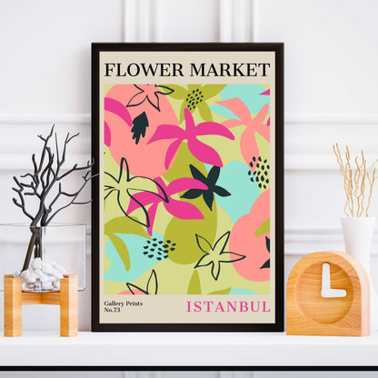 Istanbul Flower Market Poster | S02