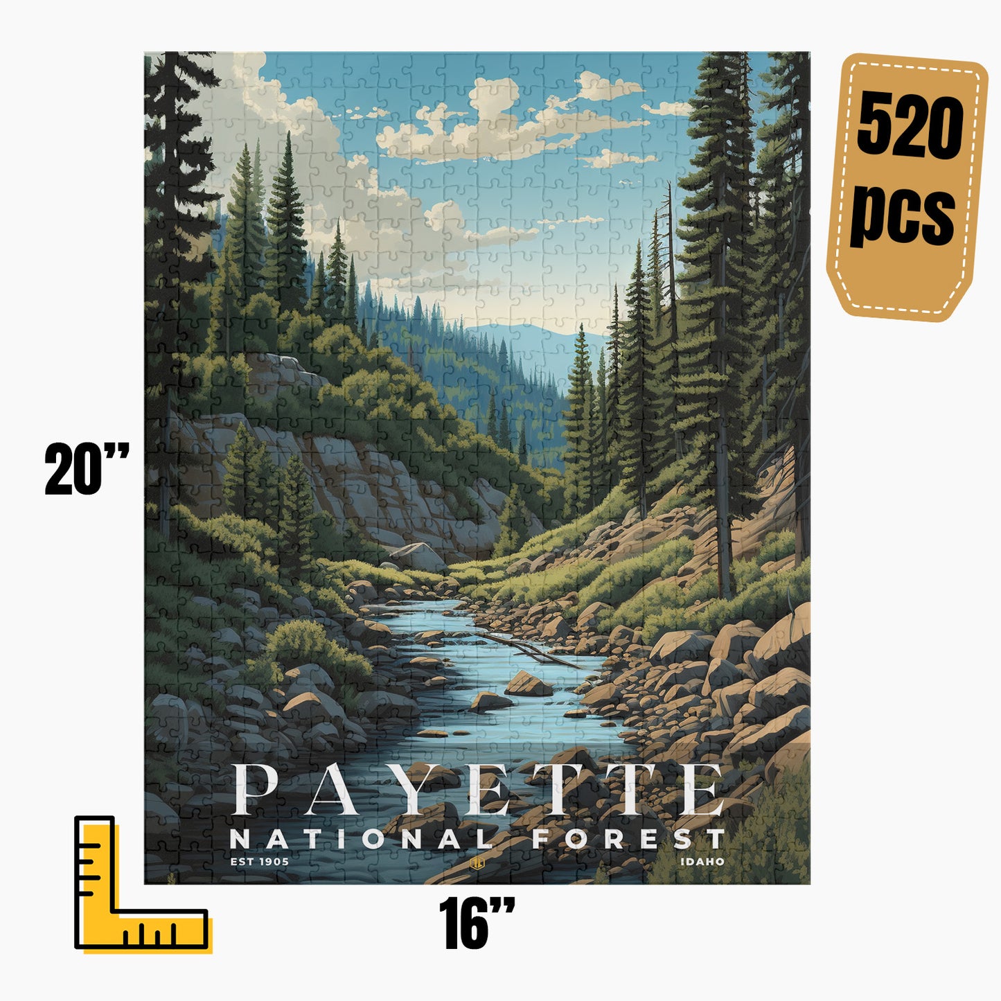 Payette National Forest Puzzle | S01