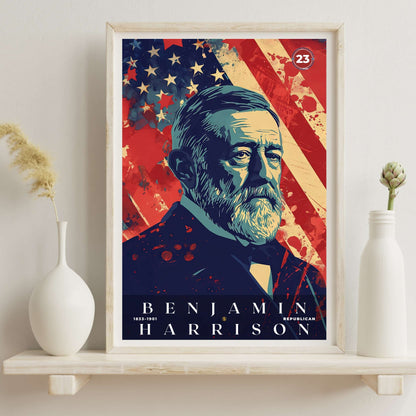 Benjamin Harrison Poster | S05