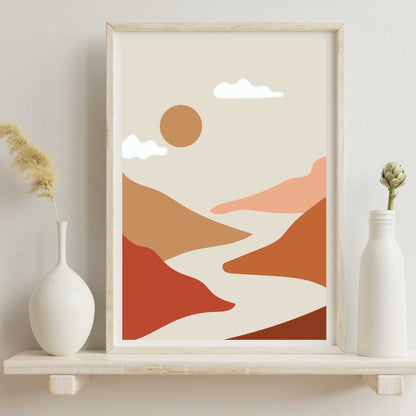 Boho Landscape Poster #05 | S01