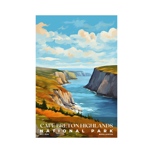 Cape Breton Highlands National Park Poster | S06