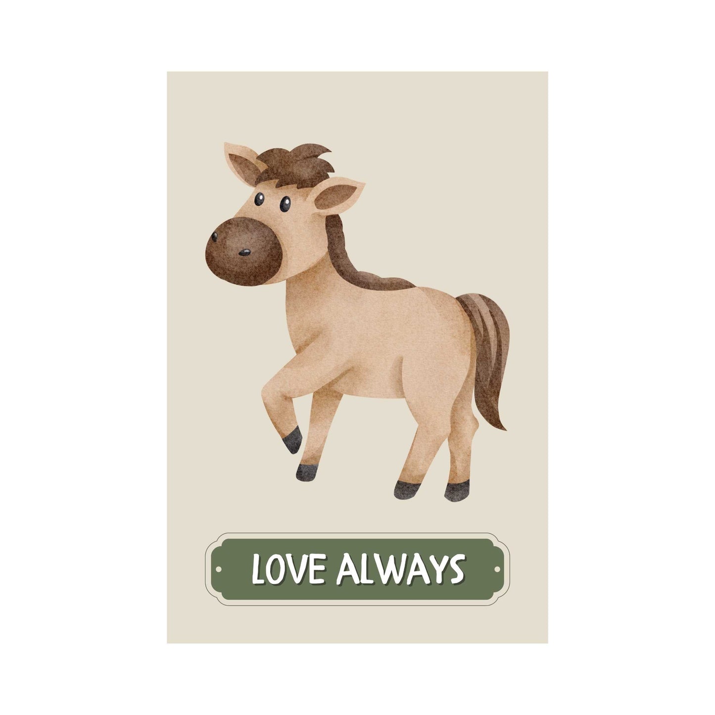 Love Always Horse Poster | S01