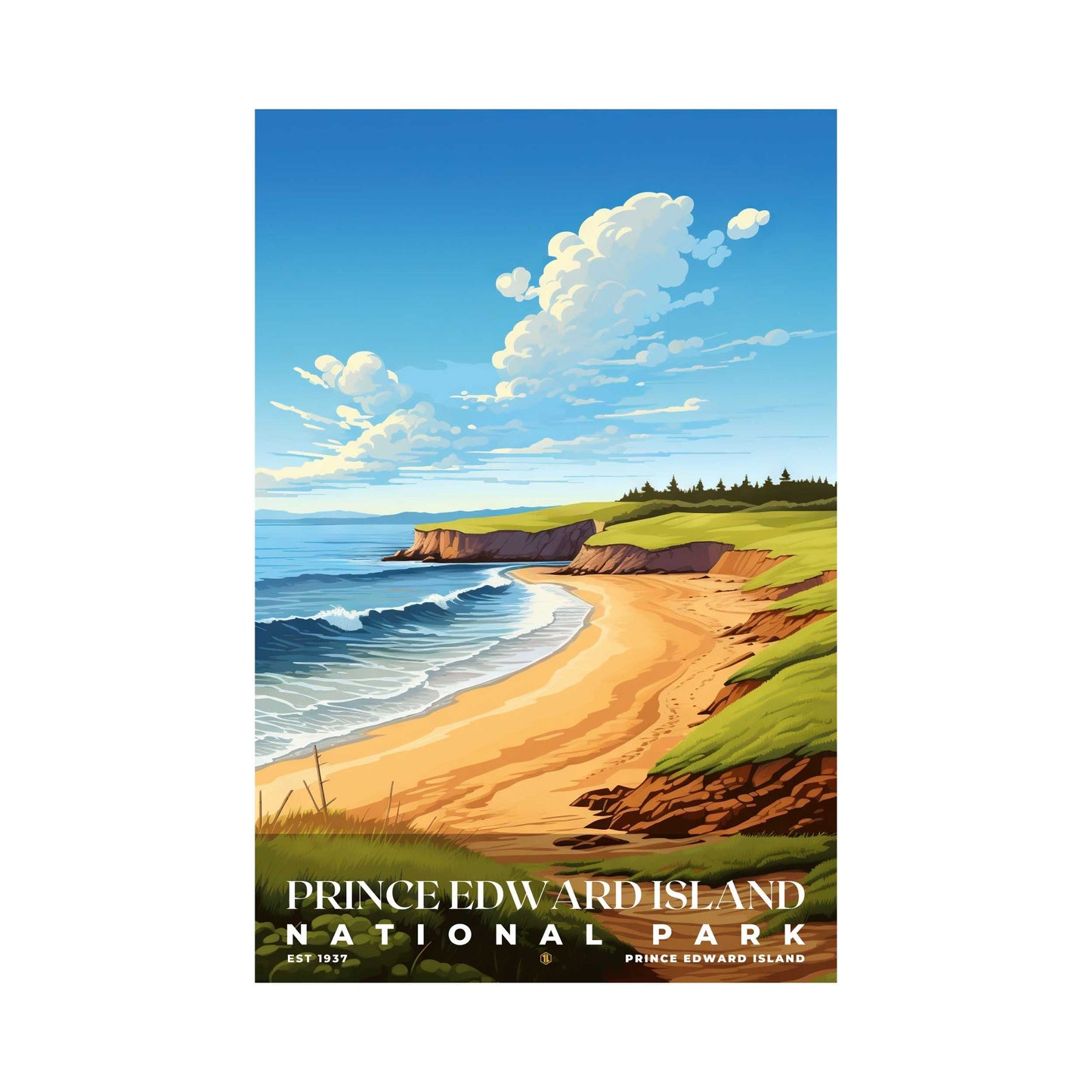 Prince Edward Island National Park Poster | S07