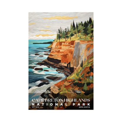 Cape Breton Highlands National Park Poster | S09