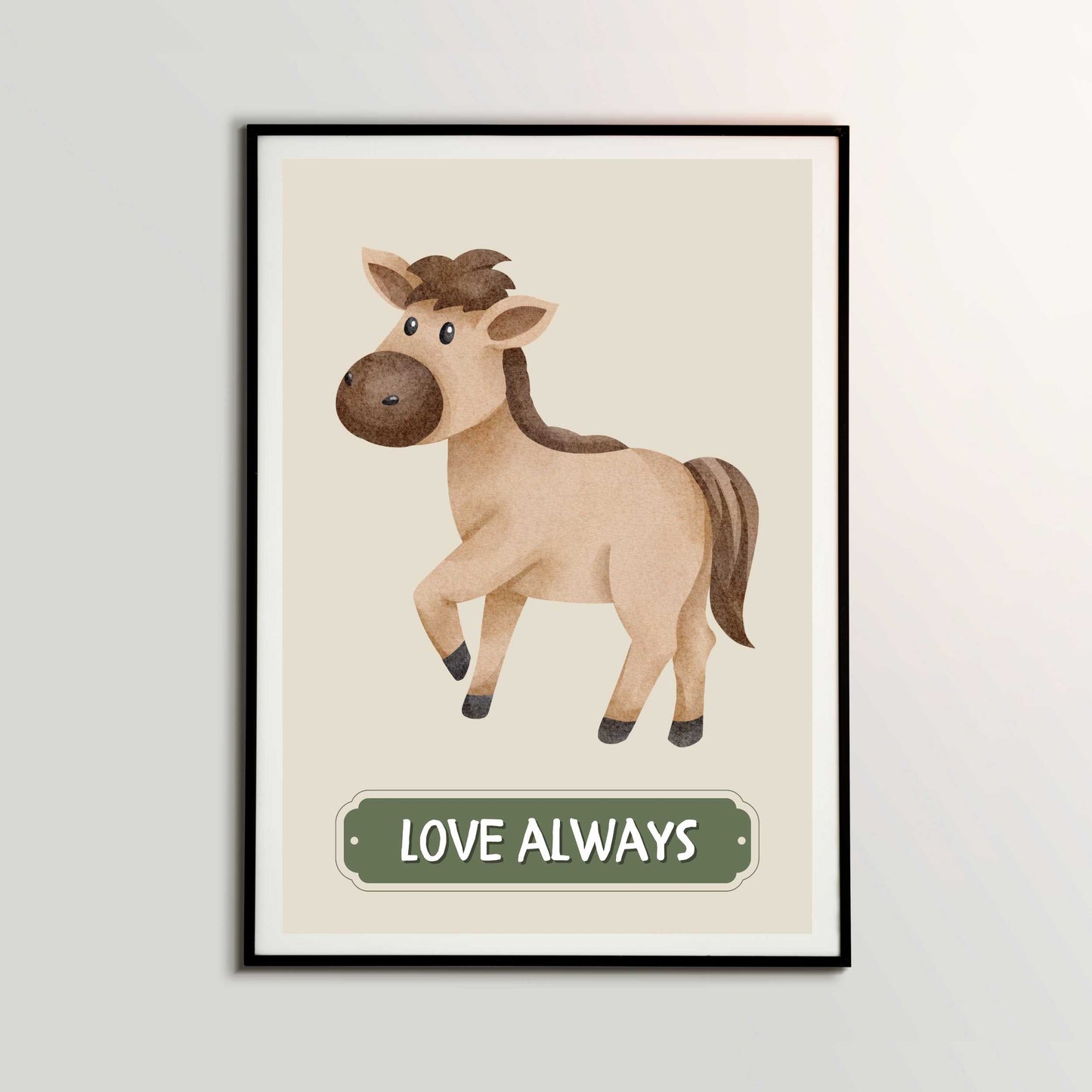 Love Always Horse Poster | S01