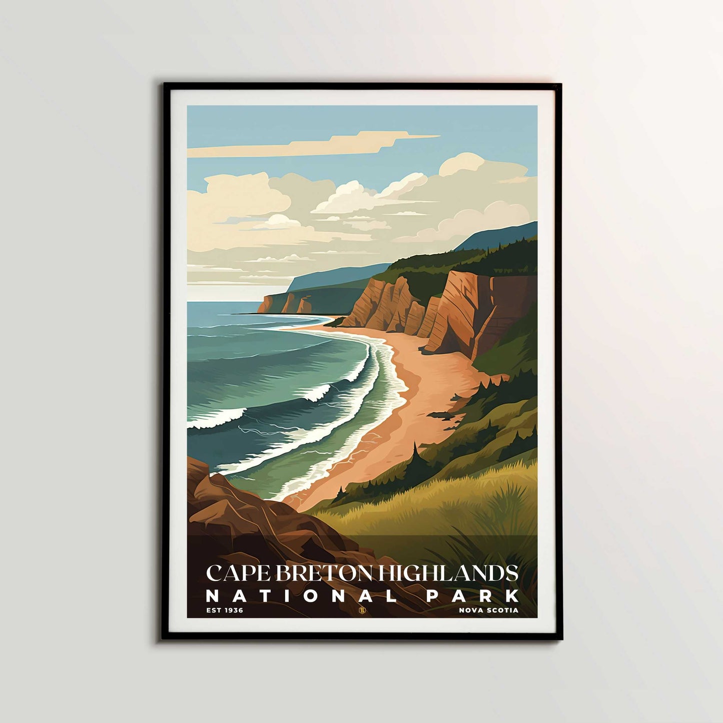 Cape Breton Highlands National Park Poster | S03