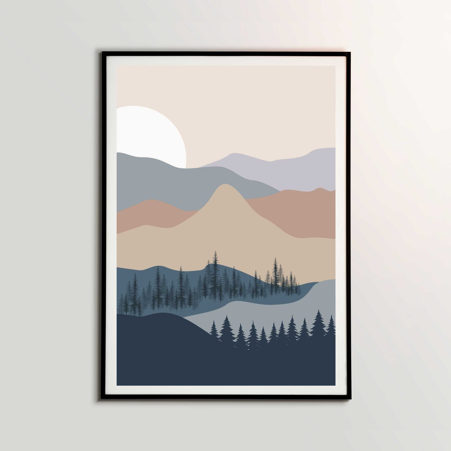 Boho Landscape Poster #06 | S01