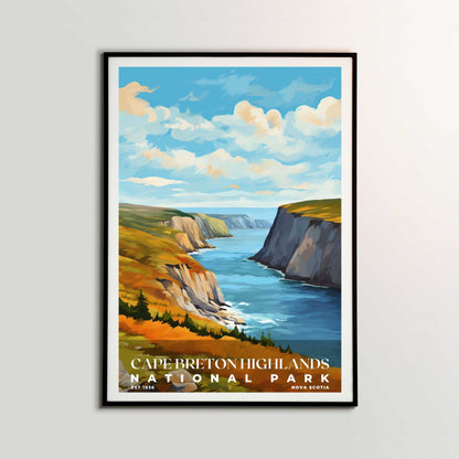 Cape Breton Highlands National Park Poster | S06