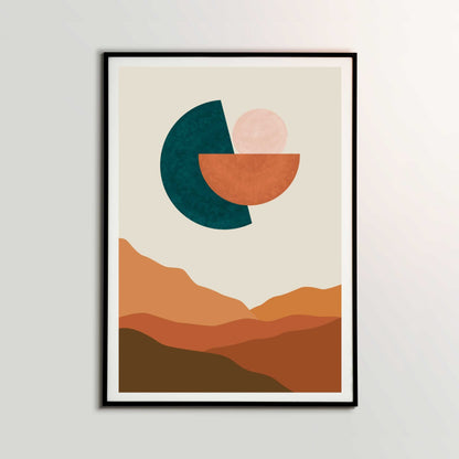 Boho Abstract Poster #06 | S01