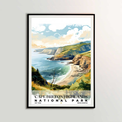 Cape Breton Highlands National Park Poster | S04