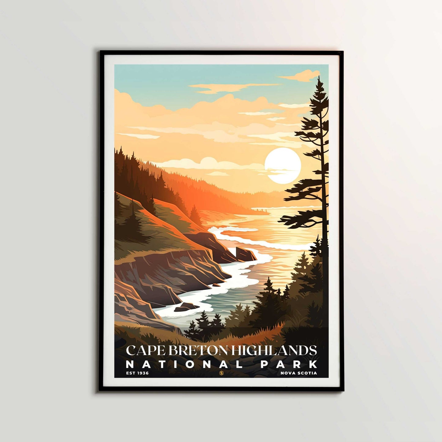 Cape Breton Highlands National Park Poster | S05