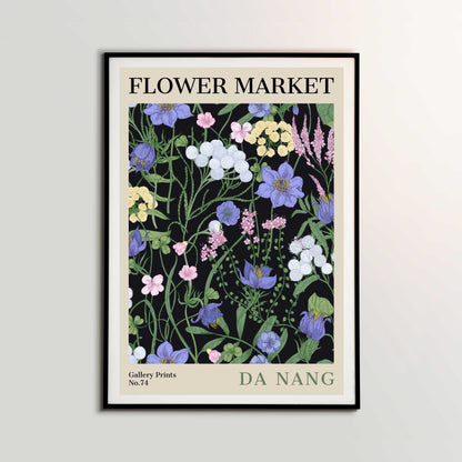 Da Nang Flower Market Poster | S02