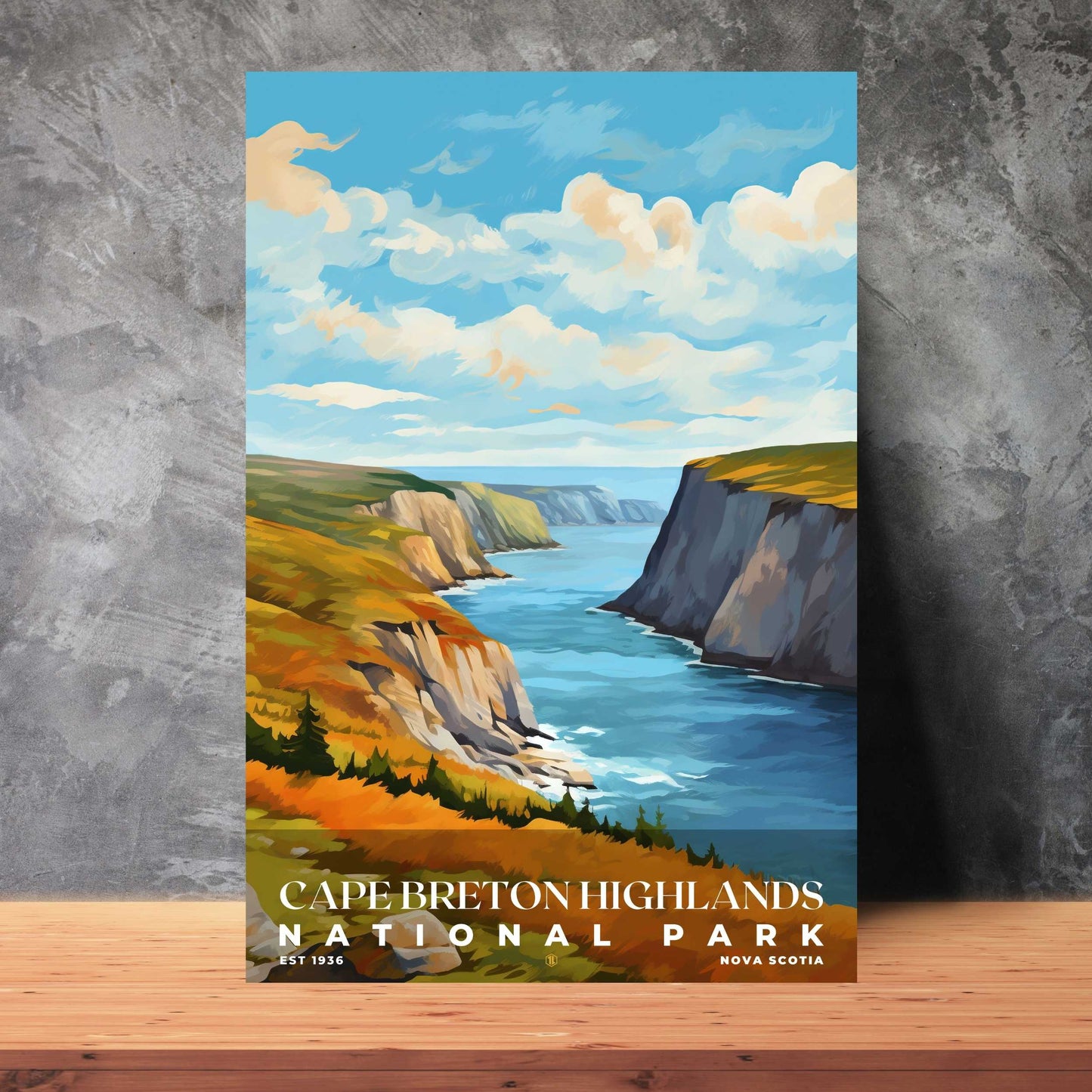 Cape Breton Highlands National Park Poster | S06