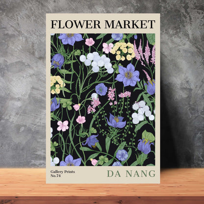 Da Nang Flower Market Poster | S02