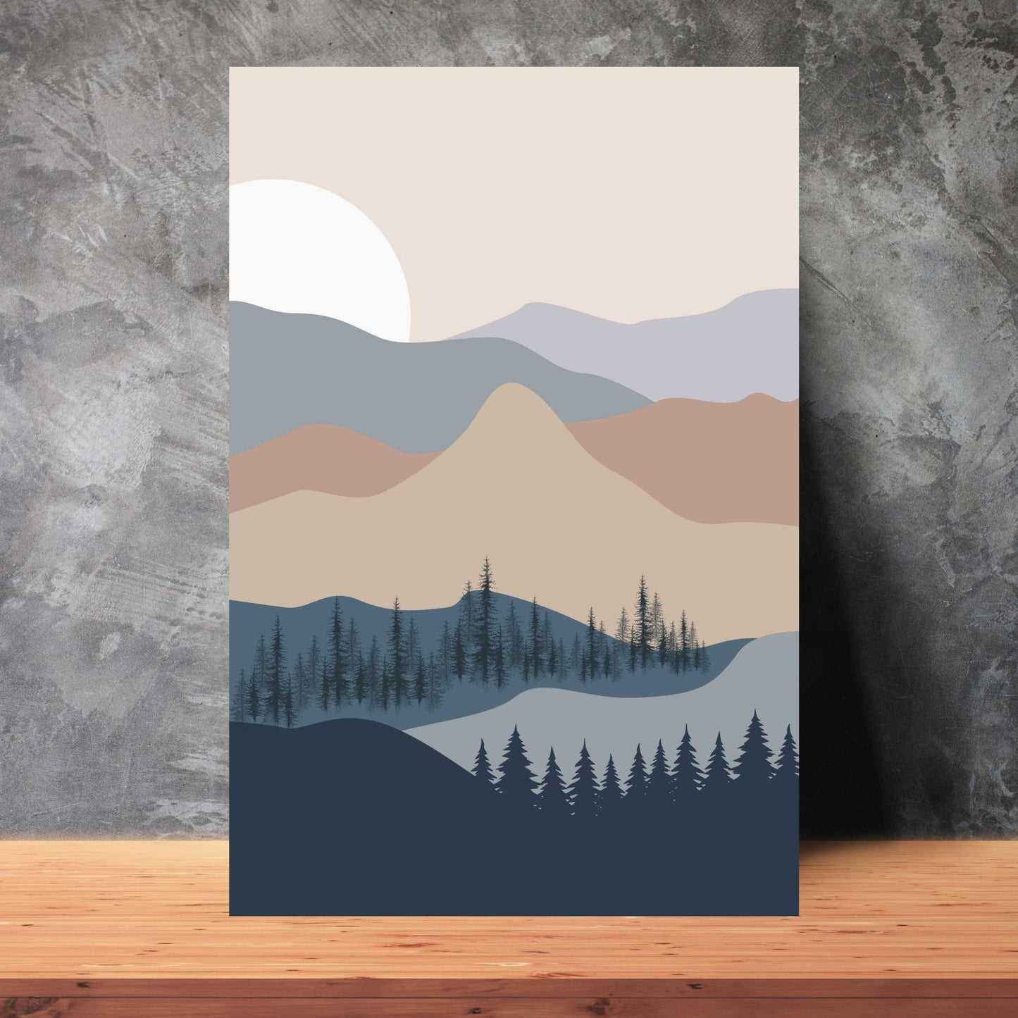 Boho Landscape Poster #06 | S01