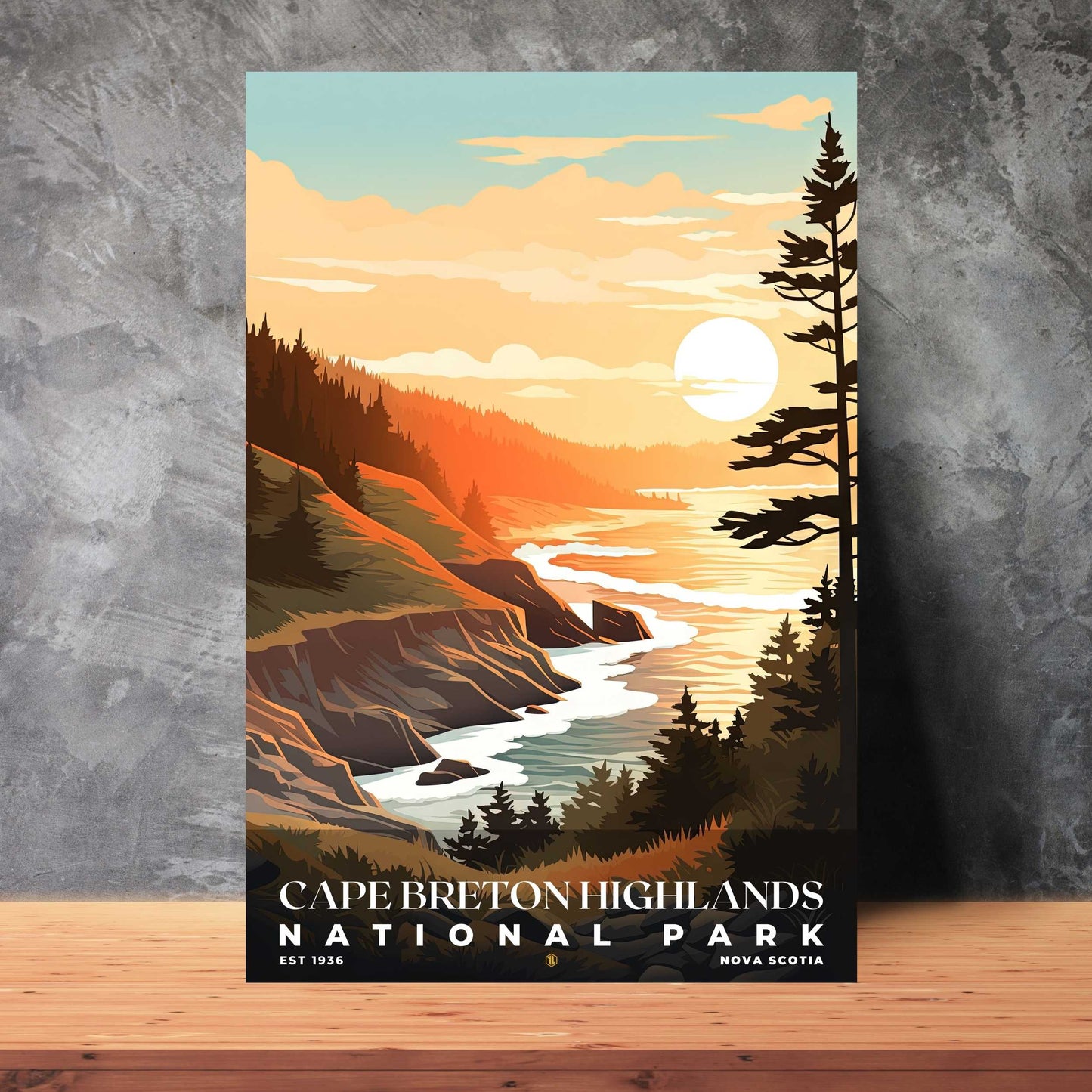 Cape Breton Highlands National Park Poster | S05