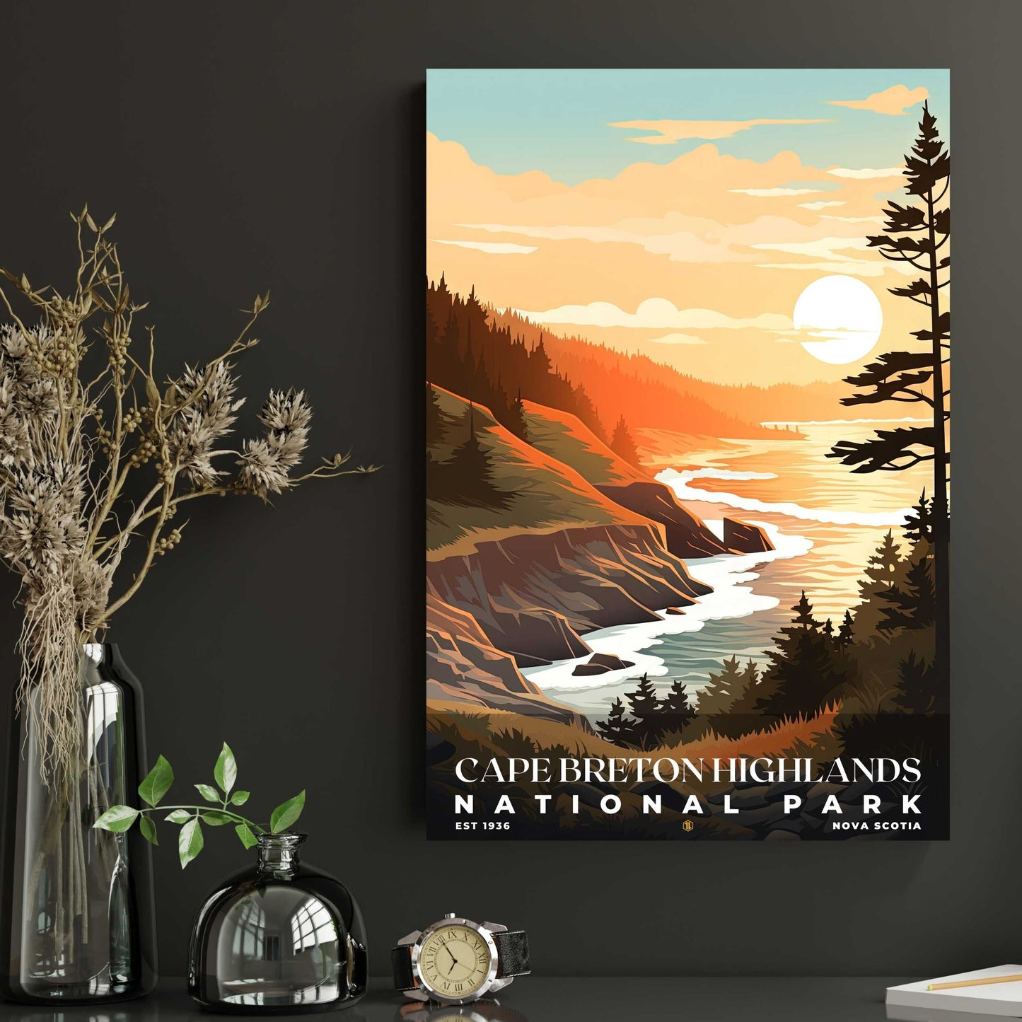 Cape Breton Highlands National Park Poster | S05