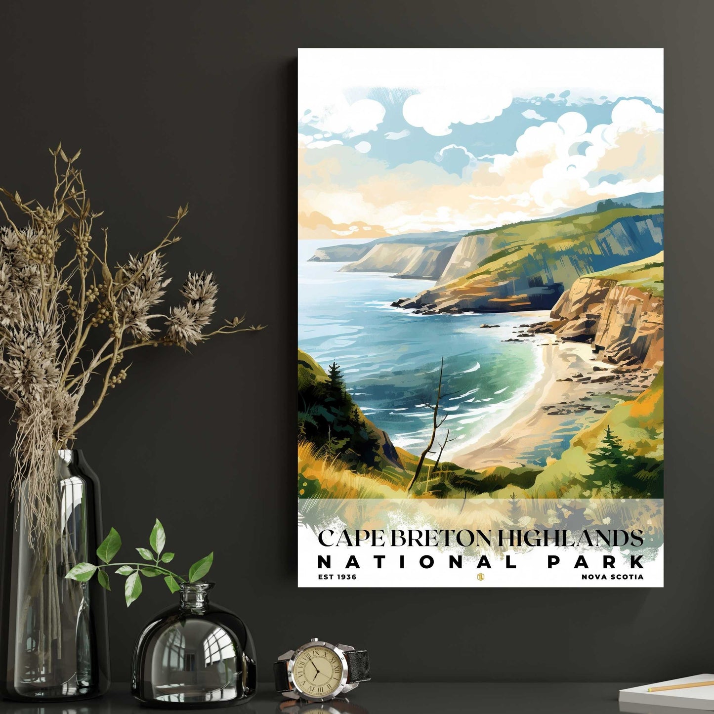 Cape Breton Highlands National Park Poster | S04