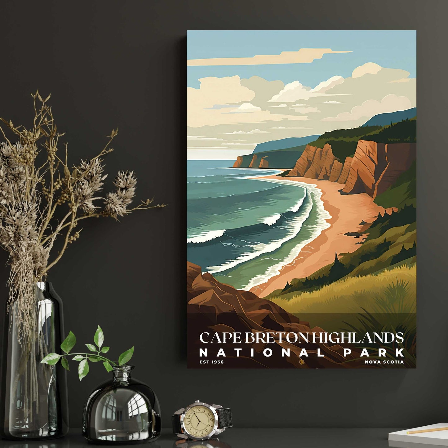 Cape Breton Highlands National Park Poster | S03