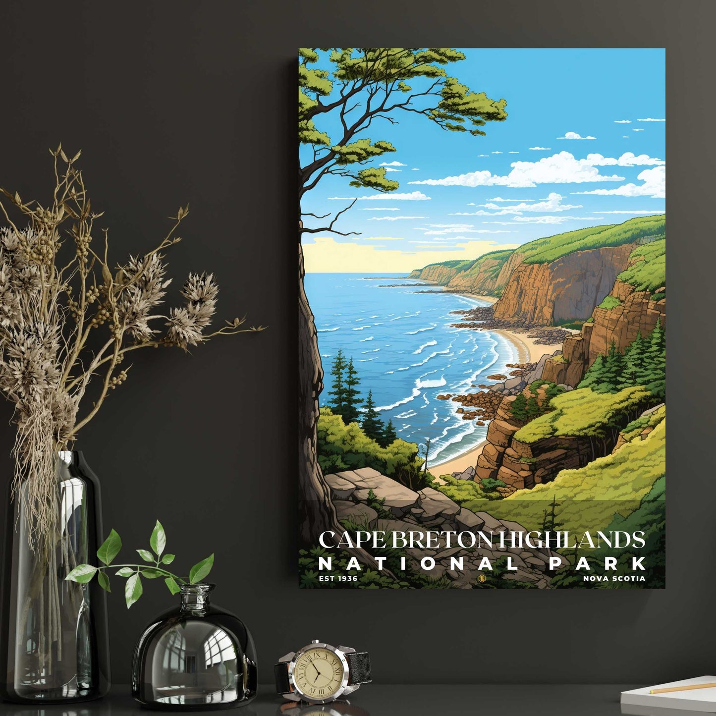 Cape Breton Highlands National Park Poster | S02