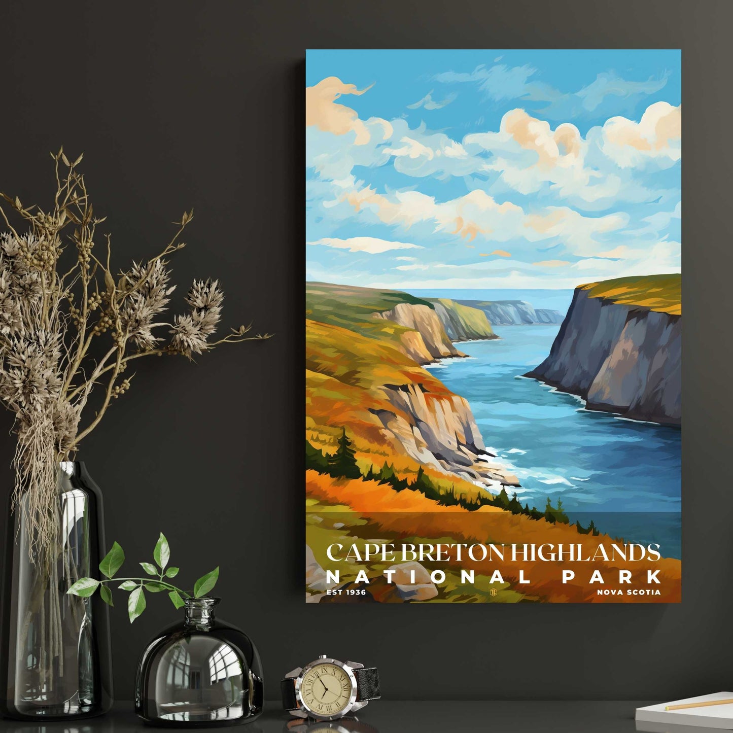 Cape Breton Highlands National Park Poster | S06