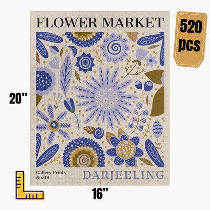 Darjeeling Flower Market Puzzle | S01