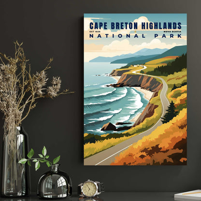 Cape Breton Highlands National Park Poster | S01