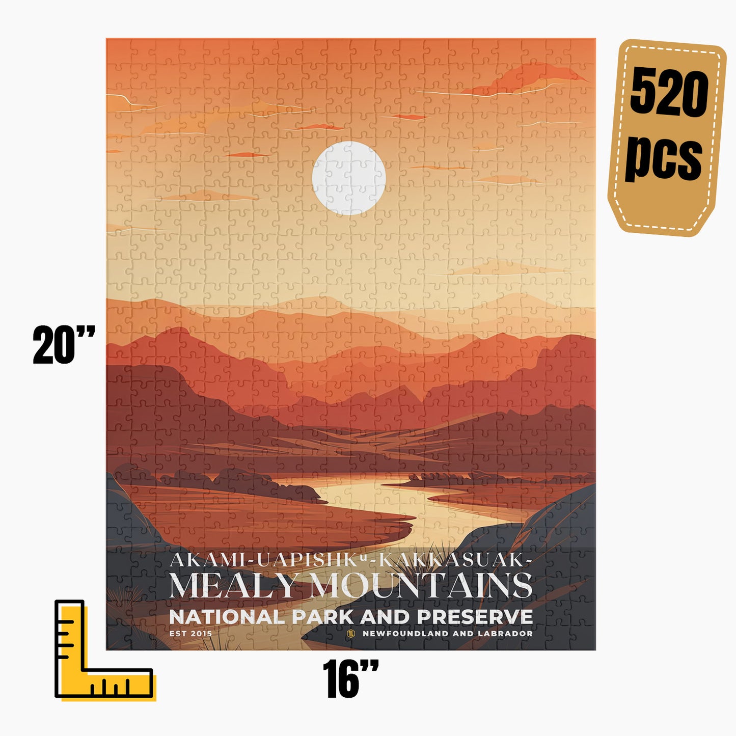 Akami-Uapishk-KakKasuak-Mealy Mountains National Park Puzzle | S03