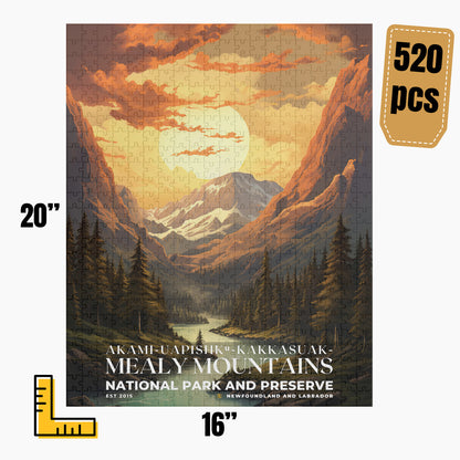 Akami-Uapishk-KakKasuak-Mealy Mountains National Park Puzzle | S07