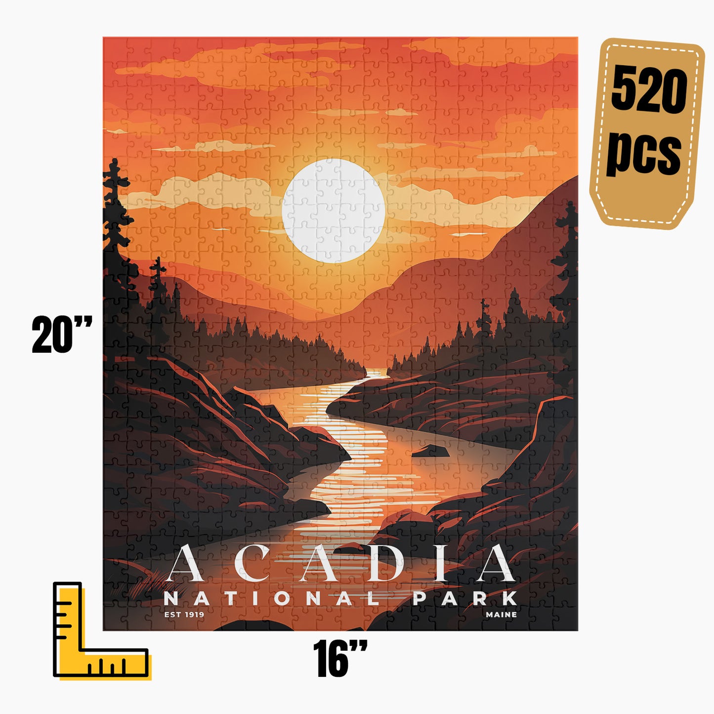 Acadia National Park Puzzle | S03