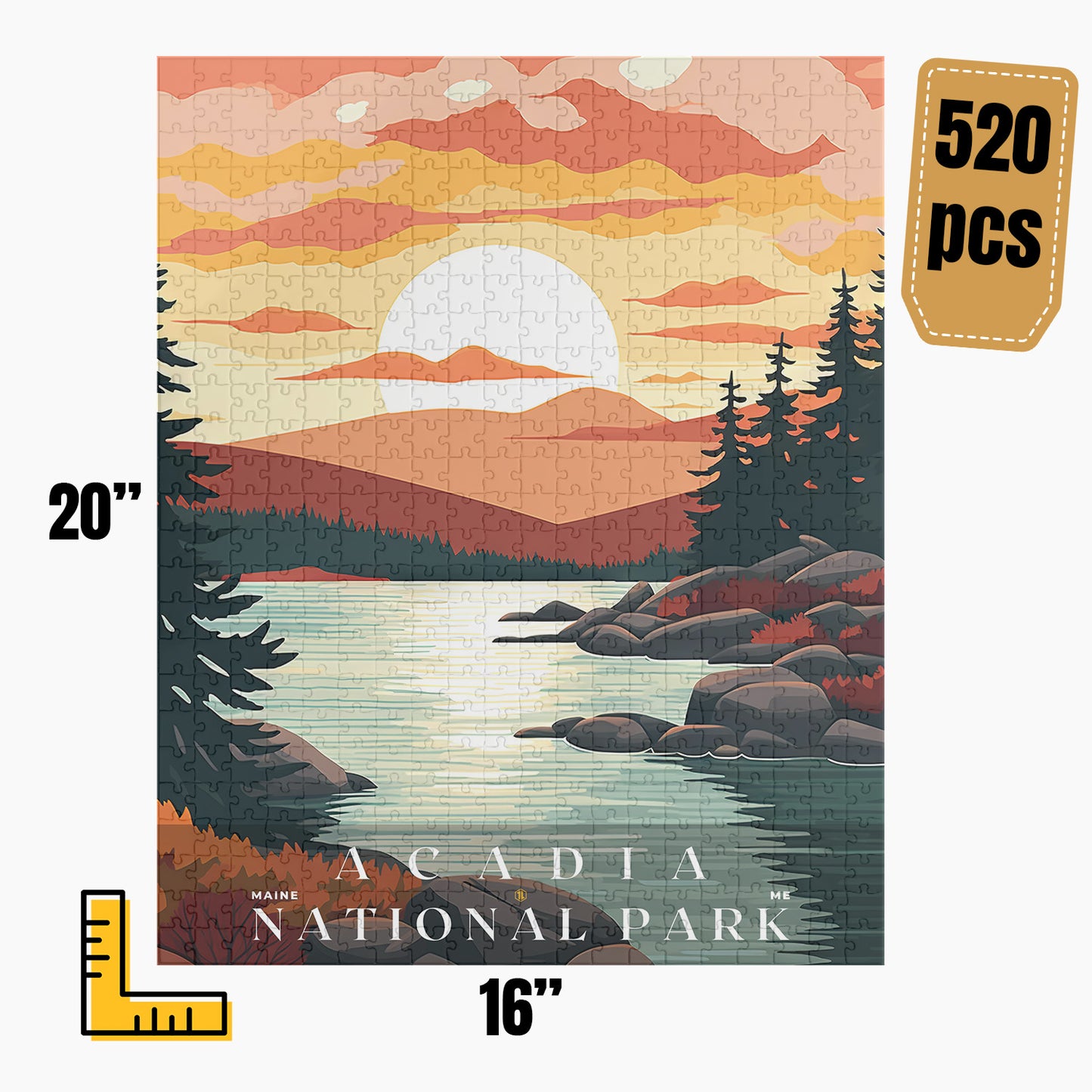 Acadia National Park Puzzle | US Travel | S01