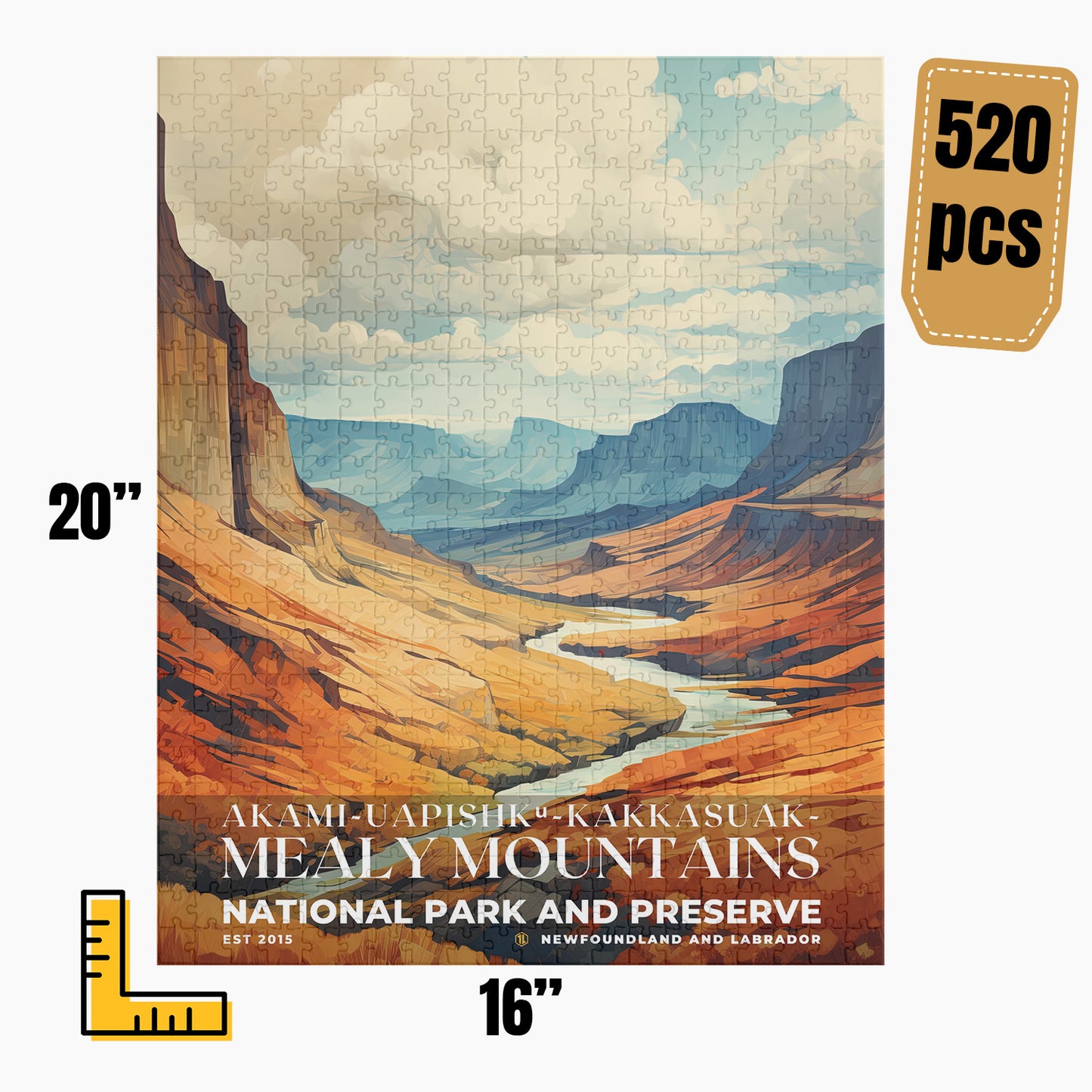 Akami-Uapishk-KakKasuak-Mealy Mountains National Park Puzzle | S06